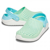 Кроксы Сабо Crocs Literide  для девочек 33-34 J2 20.8 см зеленые