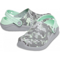 Кроксы детские сабо камуфляжные Crocs Literide 33-34 J2 20.8 см 