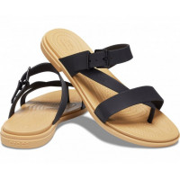 Женские Шлепанцы Crocs 206108-00W 37-38 23.8 см черные
