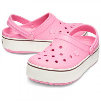 Сабо женские Crocs 205434-6QF W7 37-38 23.8 см розовые