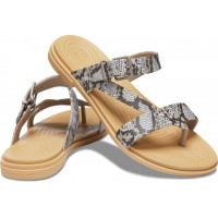 Жіночі Шльопанці Crocs 206108-15W 37-38 23.8 см бежеві