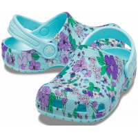 Кроксы Сабо Crocs для девочек 27-28 C10 16.6 см голубые
